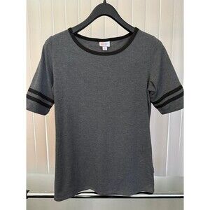 Women’s LulaRoe Gray Knit Top 3/4 Sleeve Size Medium